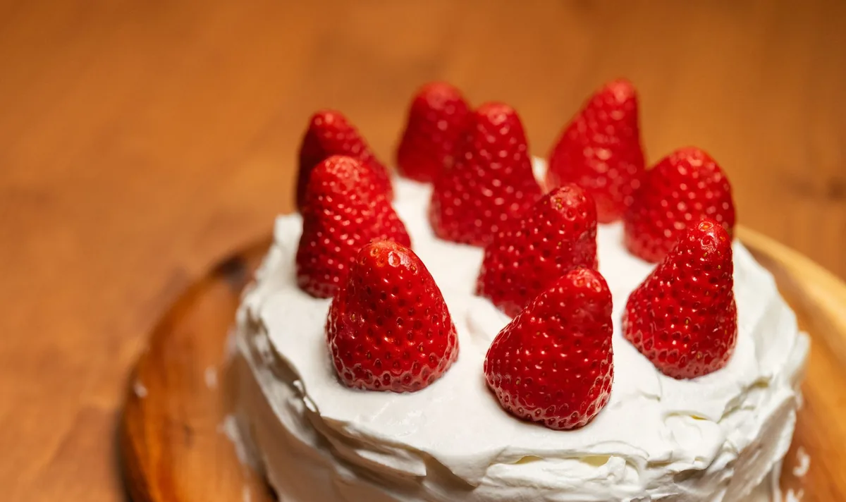 A strawberry cream cake, TN65 Baker's signature style